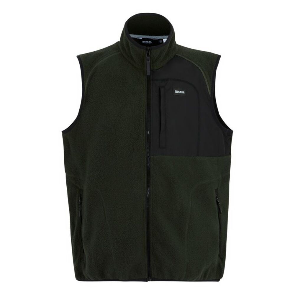 Regatta Mens Frankie Borg Body Warmer / Dark Khaki
